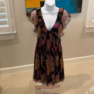 MNG Suit floral print dress